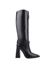 "Devil is in Details" Tall Boots, Black