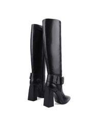 "Devil is in Details" Tall Boots, Black