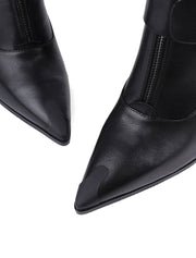 "Devil is in Details" Tall Boots, Black