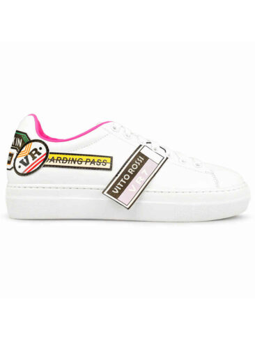 VITTO ROSSI // CASUAL STREET STYLE SNEAKERS, WHITE